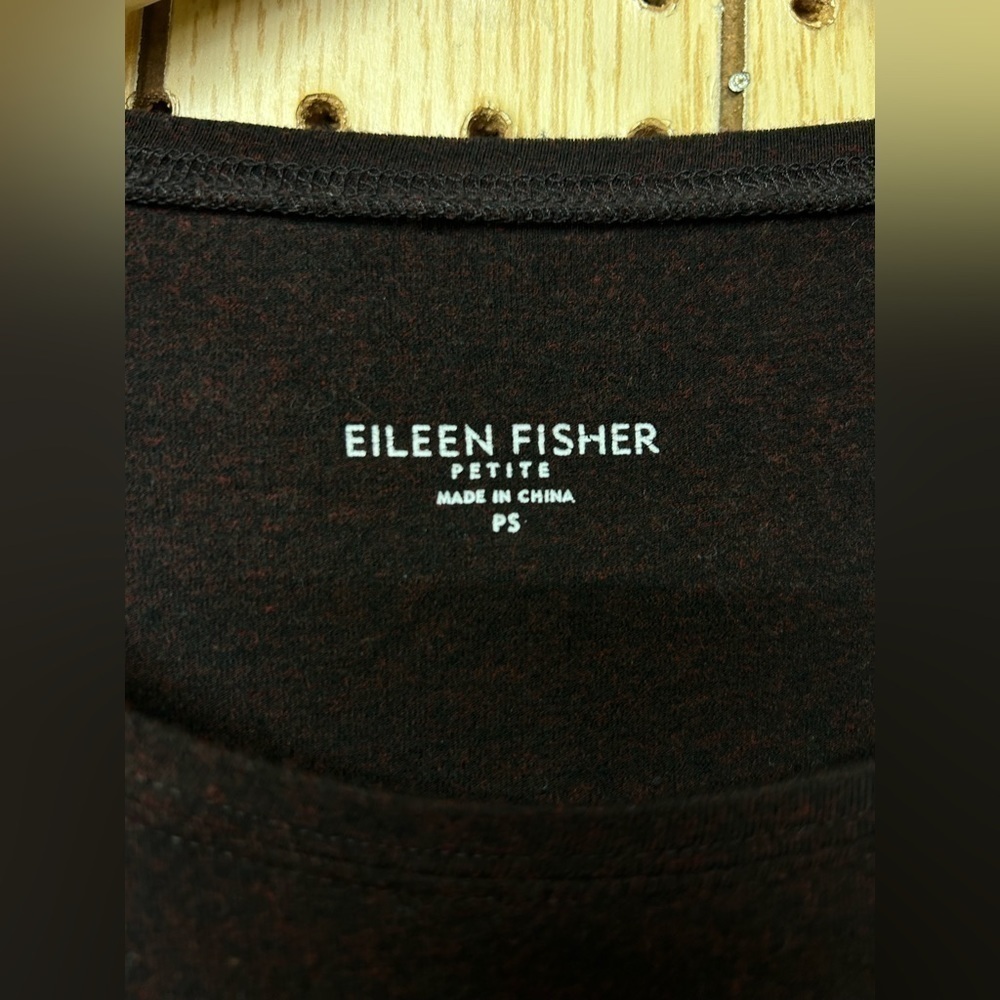 Eileen Fisher Jersey Top - Picture 4 of 5